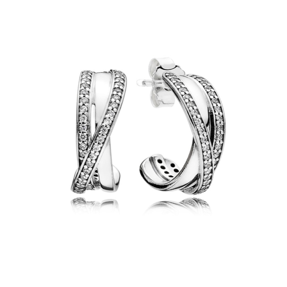 Pandora Entwined Earrings